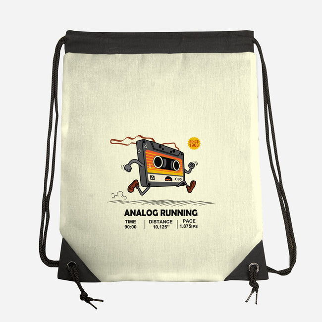 Analog Running-None-Drawstring-Bag-erion_designs
