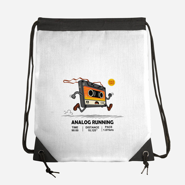 Analog Running-None-Drawstring-Bag-erion_designs