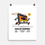 Analog Running-None-Matte-Poster-erion_designs