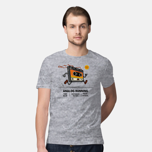 Analog Running-Mens-Premium-Tee-erion_designs