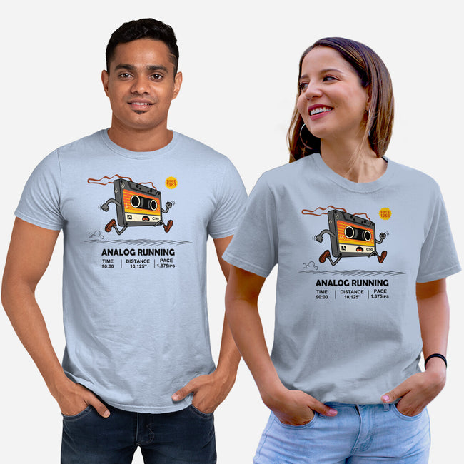 Analog Running-Unisex-Basic-Tee-erion_designs