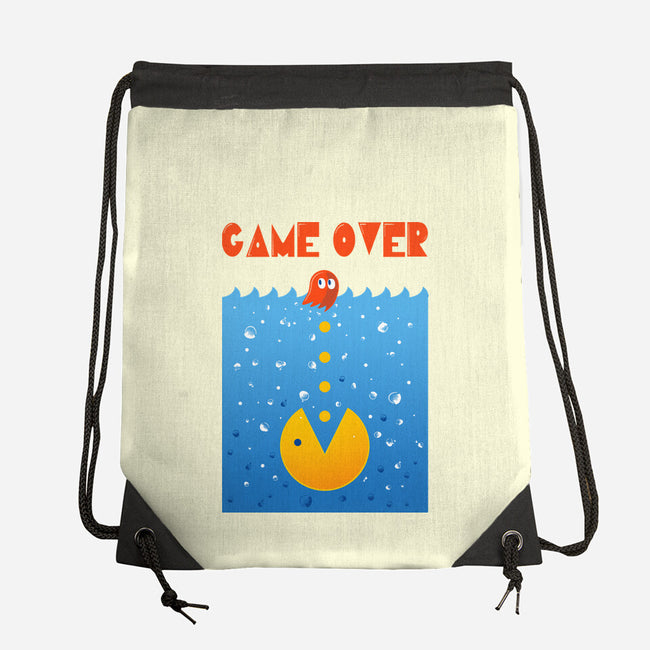 Pac Attack-None-Drawstring-Bag-erion_designs