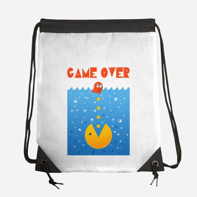 Pac Attack-None-Drawstring-Bag-erion_designs