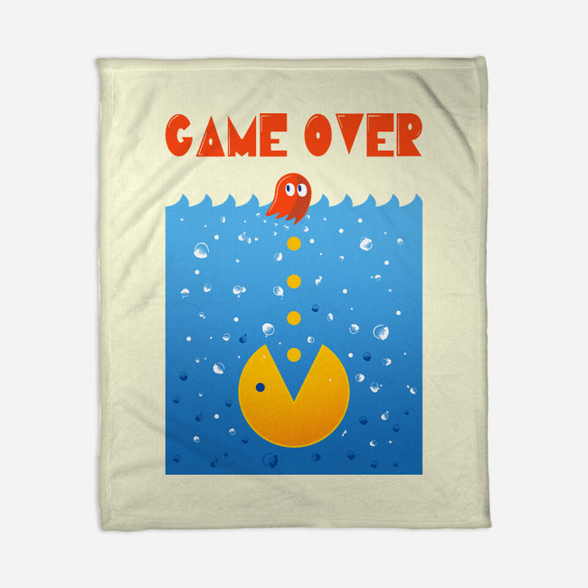 Pac Attack-None-Fleece-Blanket-erion_designs
