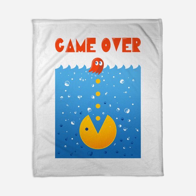 Pac Attack-None-Fleece-Blanket-erion_designs