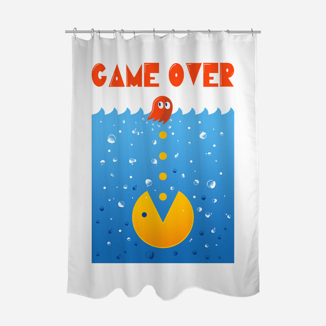 Pac Attack-None-Polyester-Shower Curtain-erion_designs