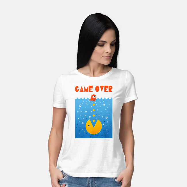 Pac Attack-Womens-Basic-Tee-erion_designs