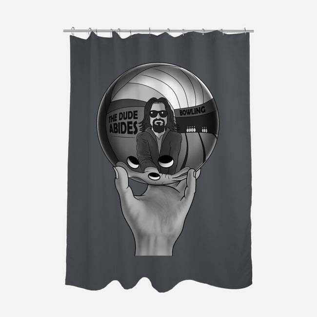 Dude Reflection-None-Polyester-Shower Curtain-erion_designs