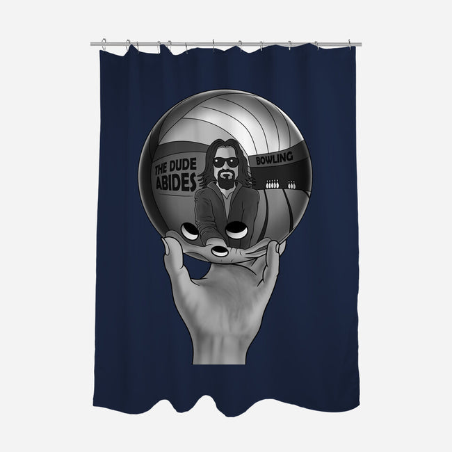 Dude Reflection-None-Polyester-Shower Curtain-erion_designs