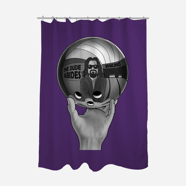 Dude Reflection-None-Polyester-Shower Curtain-erion_designs