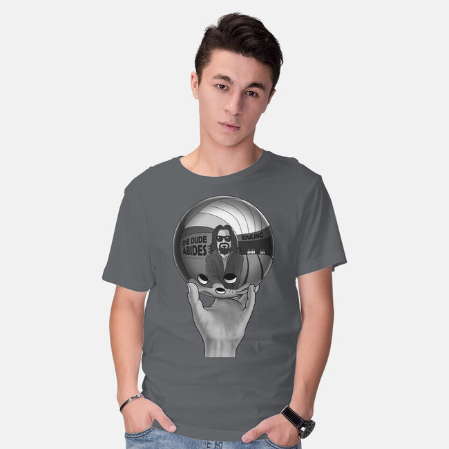 Dude Reflection-Mens-Basic-Tee-erion_designs