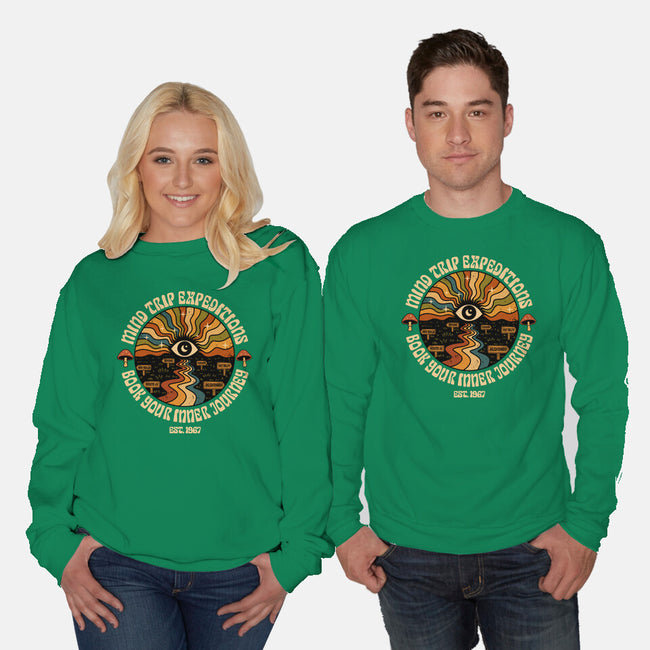 Mind Trip Expeditions-Unisex-Crew Neck-Sweatshirt-erion_designs