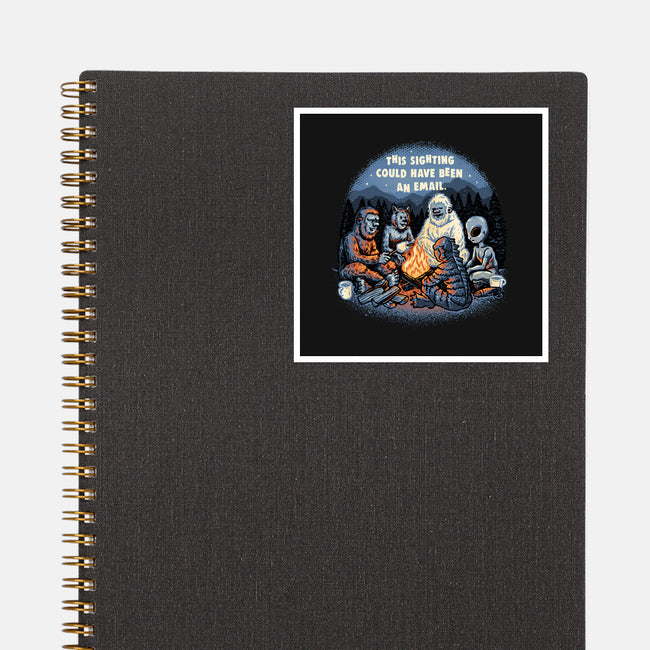 This Sighting-None-Glossy-Sticker-glitchygorilla