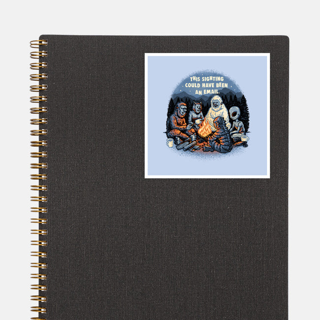This Sighting-None-Glossy-Sticker-glitchygorilla