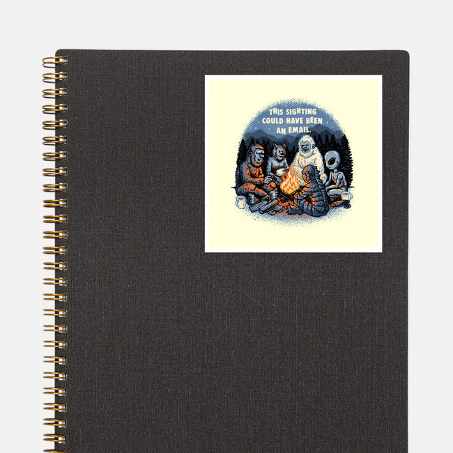 This Sighting-None-Glossy-Sticker-glitchygorilla
