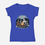This Sighting-Womens-V-Neck-Tee-glitchygorilla