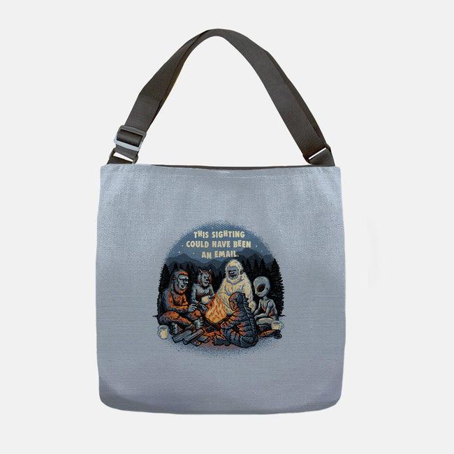 This Sighting-None-Adjustable Tote-Bag-glitchygorilla