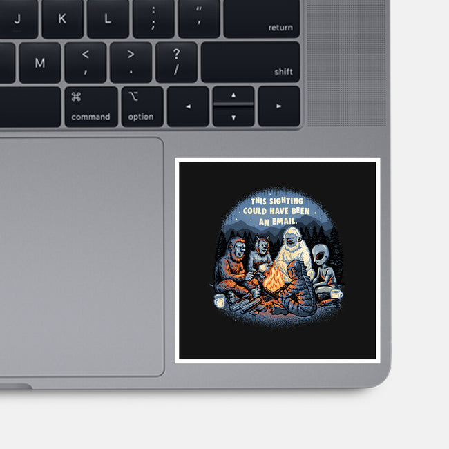 This Sighting-None-Glossy-Sticker-glitchygorilla