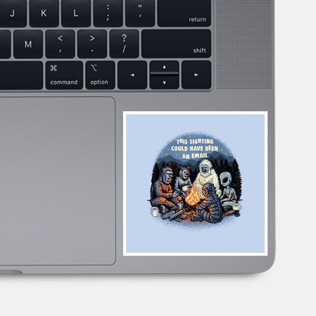 This Sighting-None-Glossy-Sticker-glitchygorilla