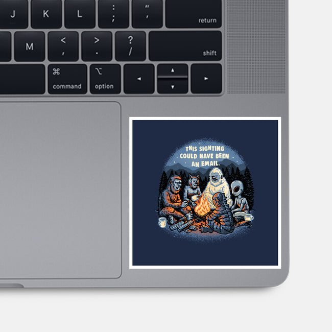This Sighting-None-Glossy-Sticker-glitchygorilla