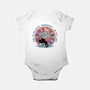 The Relativity Of Time-Baby-Basic-Onesie-glitchygorilla