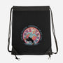 The Relativity Of Time-None-Drawstring-Bag-glitchygorilla