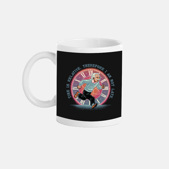 The Relativity Of Time-None-Mug-Drinkware-glitchygorilla