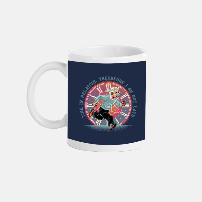 The Relativity Of Time-None-Mug-Drinkware-glitchygorilla