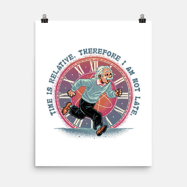 The Relativity Of Time-None-Matte-Poster-glitchygorilla