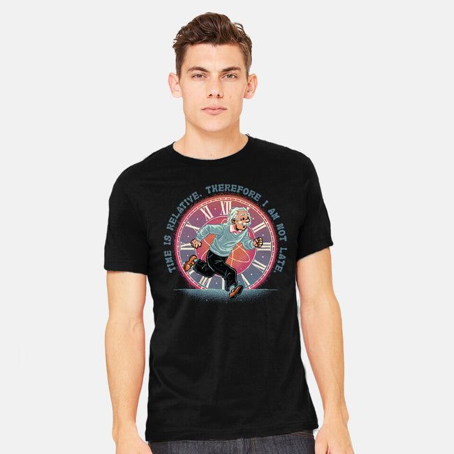 The Relativity Of Time-Mens-Heavyweight-Tee-glitchygorilla