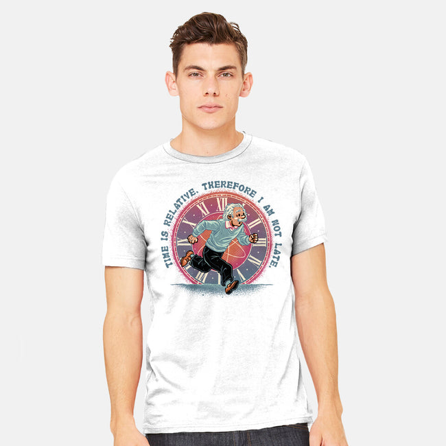 The Relativity Of Time-Mens-Heavyweight-Tee-glitchygorilla