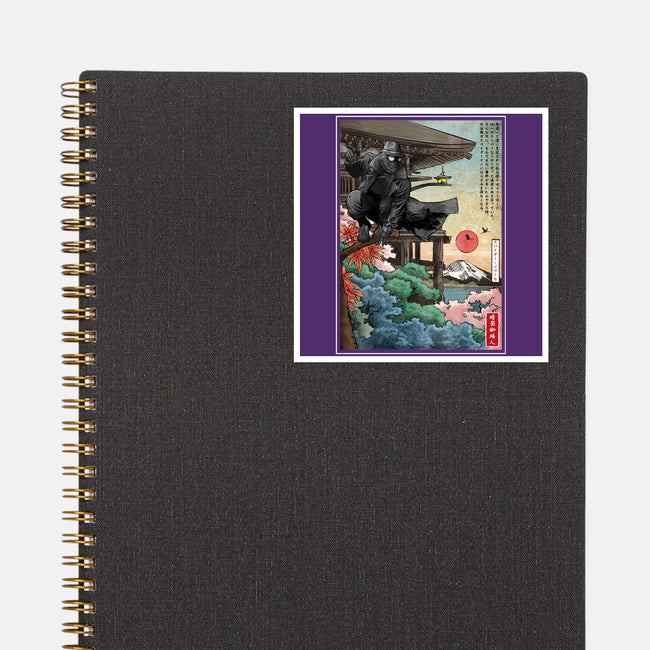 The Spider In Japan-None-Glossy-Sticker-DrMonekers