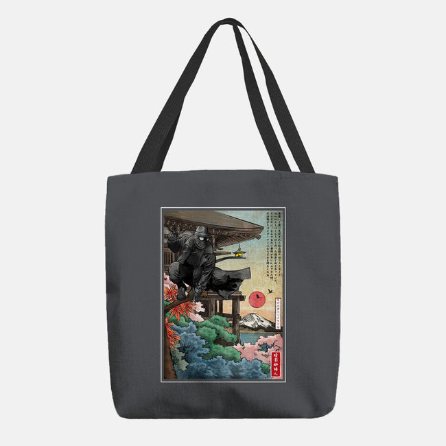 The Spider In Japan-None-Basic Tote-Bag-DrMonekers