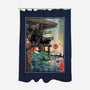 The Spider In Japan-None-Polyester-Shower Curtain-DrMonekers