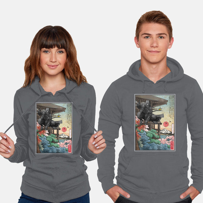 The Spider In Japan-Unisex-Pullover-Sweatshirt-DrMonekers