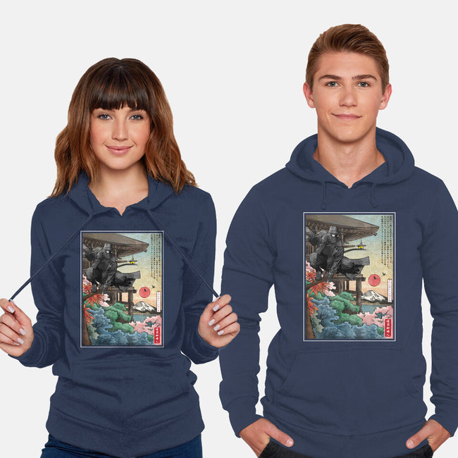 The Spider In Japan-Unisex-Pullover-Sweatshirt-DrMonekers