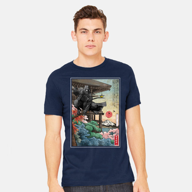 The Spider In Japan-Mens-Heavyweight-Tee-DrMonekers