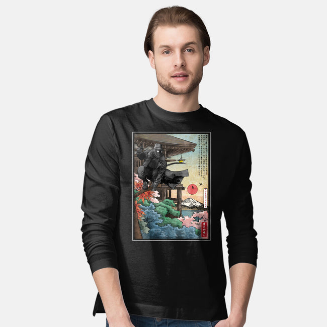 The Spider In Japan-Mens-Long Sleeved-Tee-DrMonekers