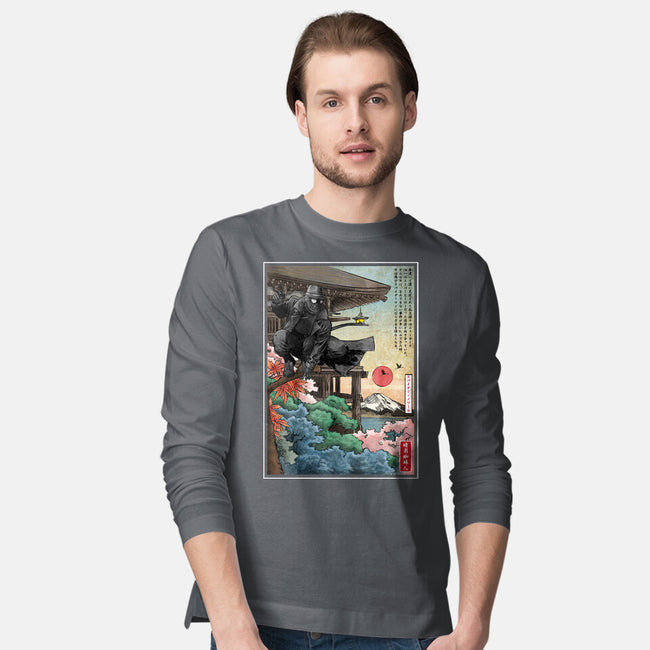 The Spider In Japan-Mens-Long Sleeved-Tee-DrMonekers