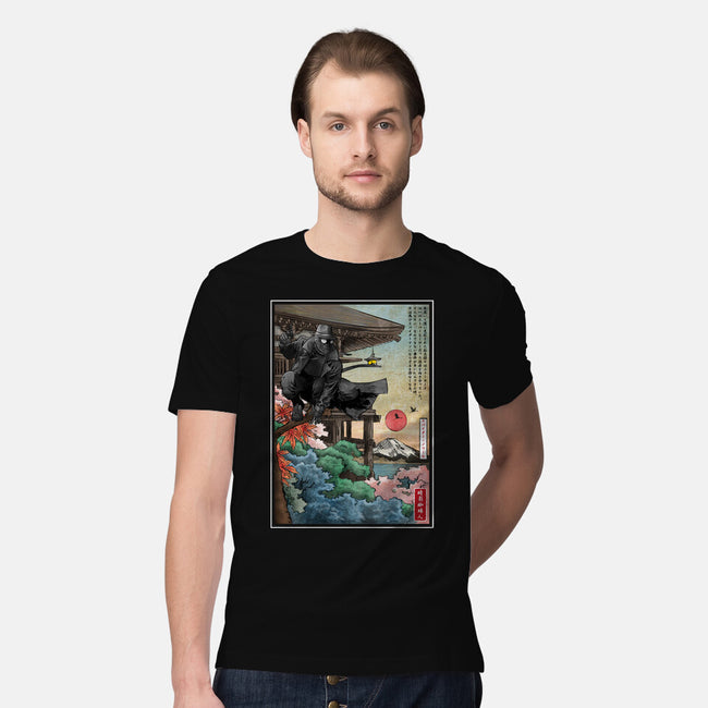 The Spider In Japan-Mens-Premium-Tee-DrMonekers