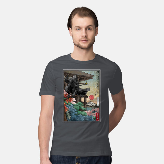 The Spider In Japan-Mens-Premium-Tee-DrMonekers