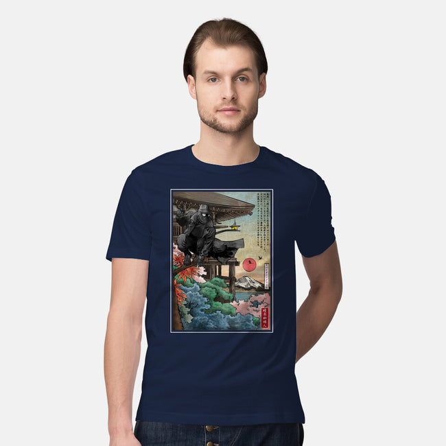The Spider In Japan-Mens-Premium-Tee-DrMonekers