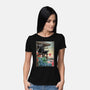 The Spider In Japan-Womens-Basic-Tee-DrMonekers