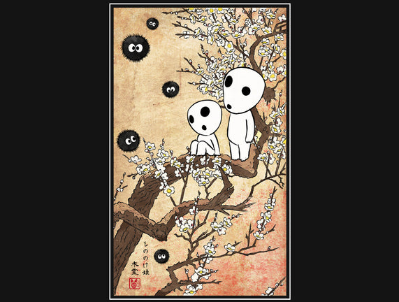 Tree Spirits Meet The Soot Sprites