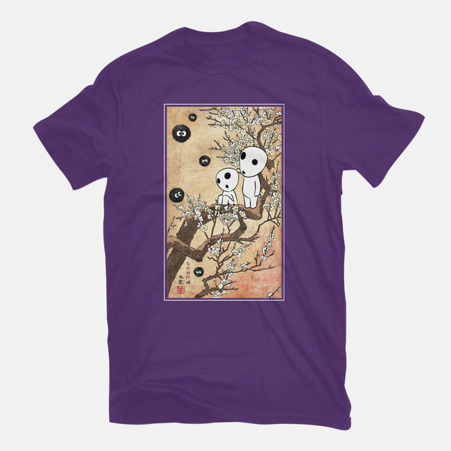 Tree Spirits Meet The Soot Sprites-Youth-Basic-Tee-DrMonekers