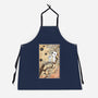 Tree Spirits Meet The Soot Sprites-Unisex-Kitchen-Apron-DrMonekers