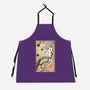 Tree Spirits Meet The Soot Sprites-Unisex-Kitchen-Apron-DrMonekers