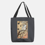 Tree Spirits Meet The Soot Sprites-None-Basic Tote-Bag-DrMonekers