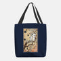 Tree Spirits Meet The Soot Sprites-None-Basic Tote-Bag-DrMonekers