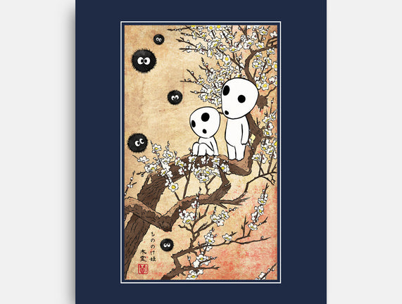 Tree Spirits Meet The Soot Sprites